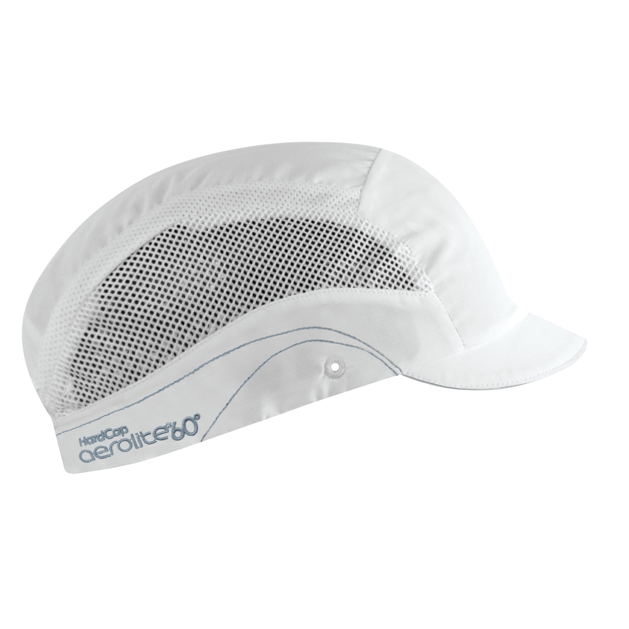 JSP Hardcap Aerolite 60° Lightweight Bump Cap - 2.5cm Peak - White