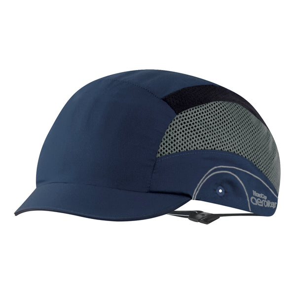 JSP Hardcap Aerolite 60° Lightweight Bump Cap - 2.5cm Peak - Navy