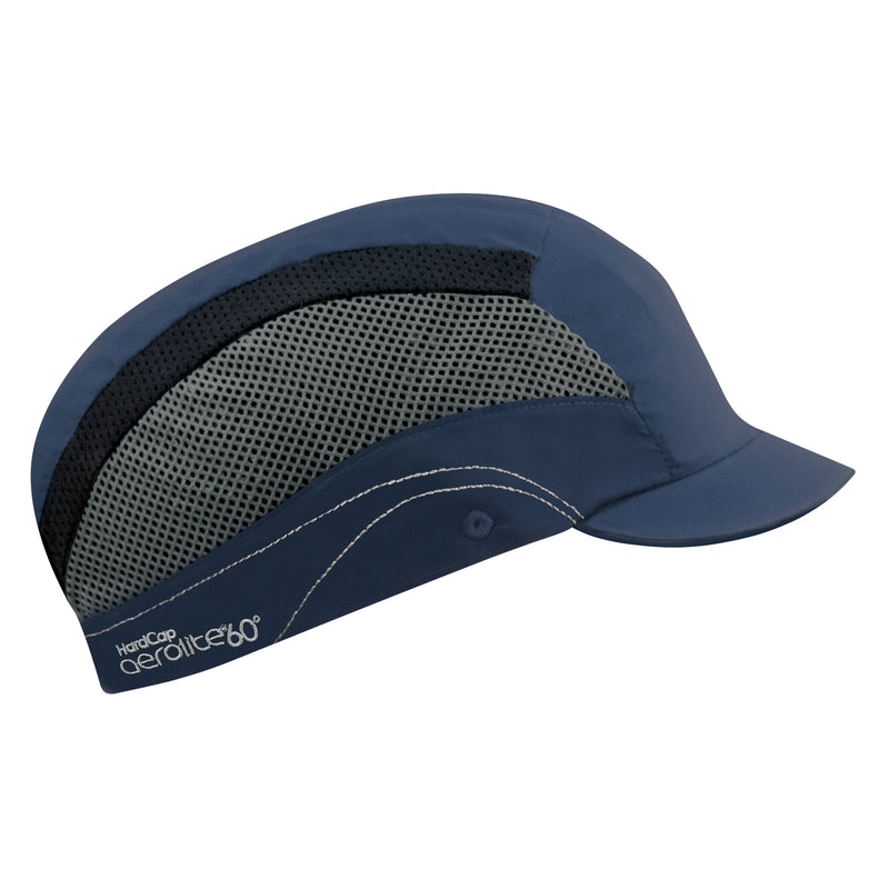 JSP Hardcap Aerolite 60 Lightweight Bump Cap - 2.5cm Peak - Navy