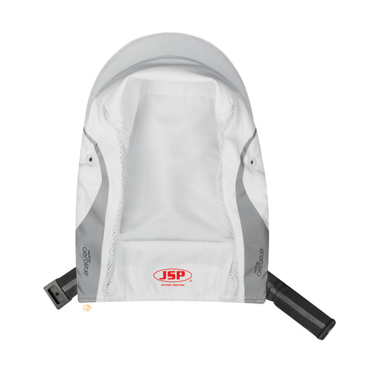 JSP Replacement Cover for Hardcap Aerolite - 2.5cm Peak - White