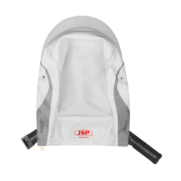 JSP Replacement Cover for Hardcap Aerolite - 2.5cm Peak - White