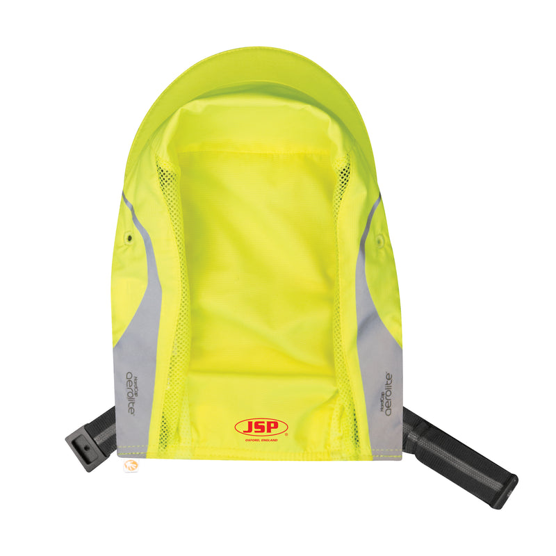 JSP Replacement Cover for Hardcap Aerolite - 2.5cm Peak - High Visibility Yellow