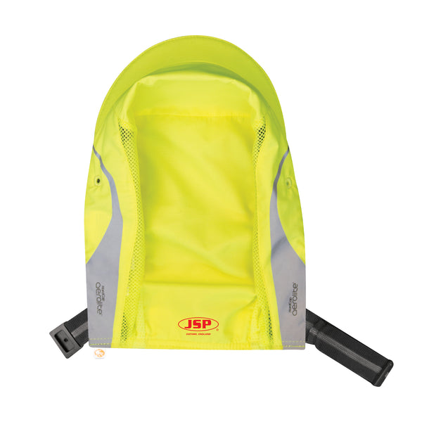 JSP Replacement Cover for Hardcap Aerolite - 2.5cm Peak - High Visibility Yellow