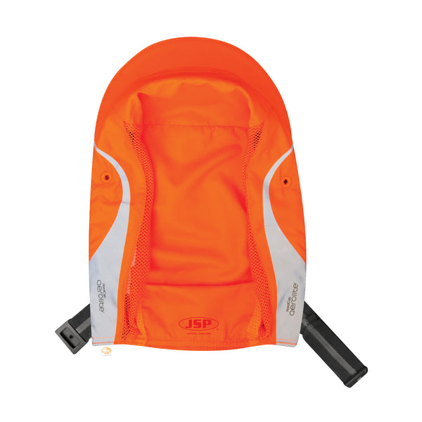 JSP Replacement Cover for Hardcap Aerolite - 2.5cm Peak - High Visibility Orange