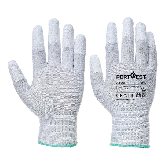 Portwest ESD 13 PU Fingertip Essential Multipack (Pk12)