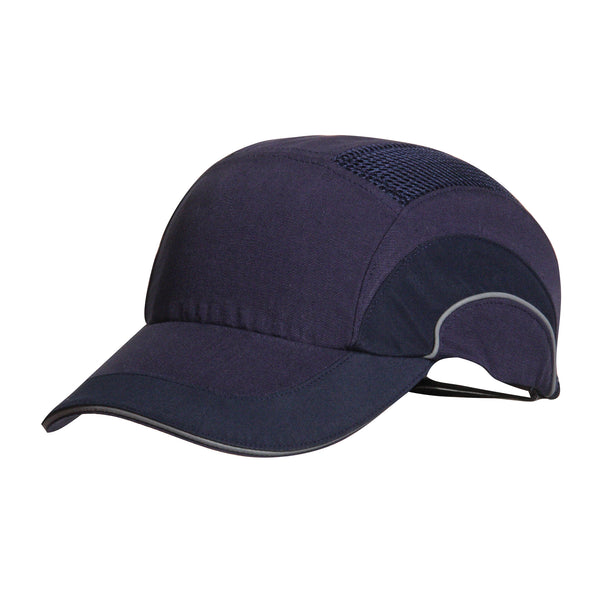 JSP Hardcap A1+ Bump Cap - 7cm Peak - Navy