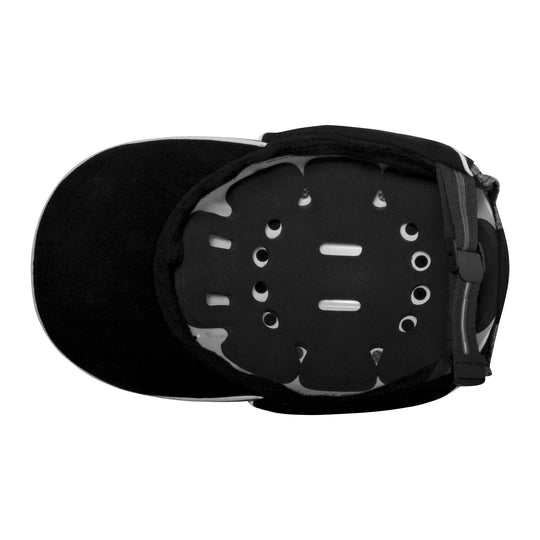 JSP Hardcap A1+ Bump Cap - 7cm Peak - Black / Hi-Vis Orange