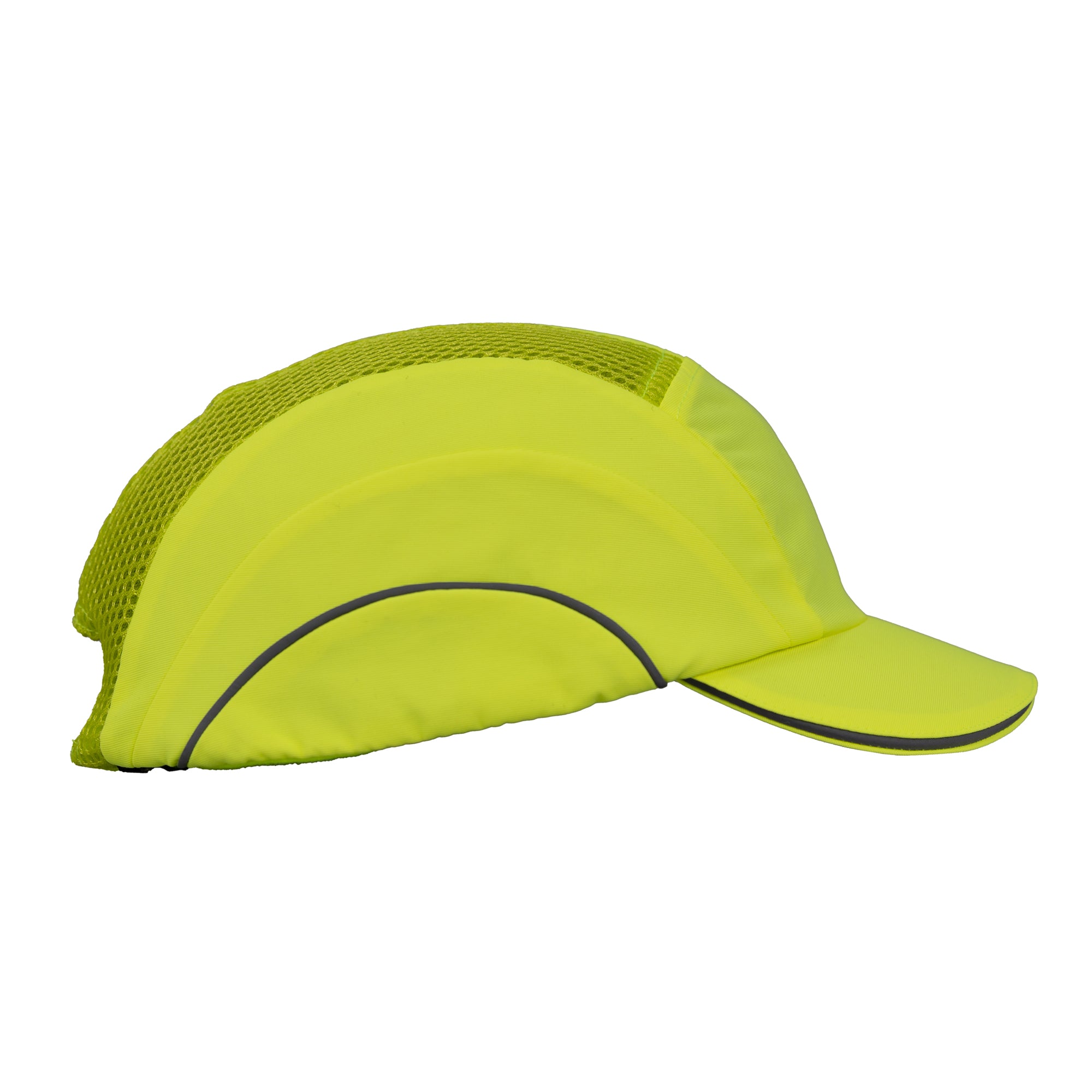 JSP Hardcap A1+ Bump Cap - 5cm Peak - High-Visibility Yellow