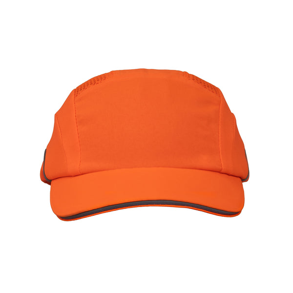 JSP Hardcap A1+ Bump Cap - 5cm Peak - Hi-Vis Orange
