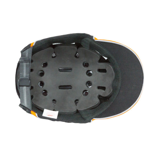 JSP Hardcap A1+ Bump Cap - 5cm Peak - Grey / Red