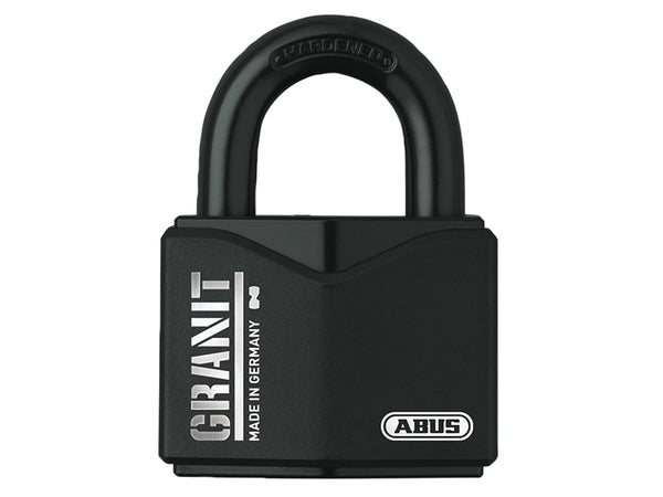 Rekeyable ABUS 37/55RK Granit Plus padlock for integration into existing security systems.