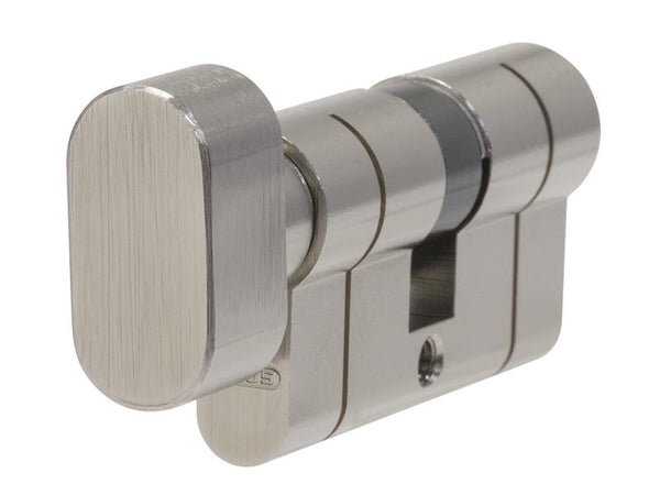 ABUS K50PS 30/30 Euro Profile thumbturn cylinder with emergency override function.
