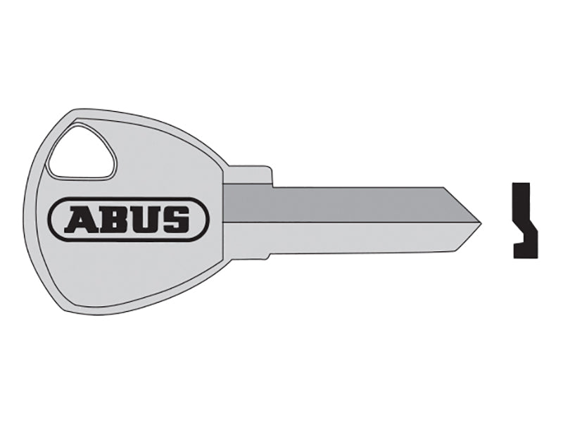 ABUS KB02688 key blank for the old profile of the 65 series 30mm padlock.