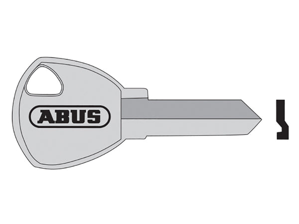 ABUS KB02689 key blank, another old profile key for the 65 series 30mm.
