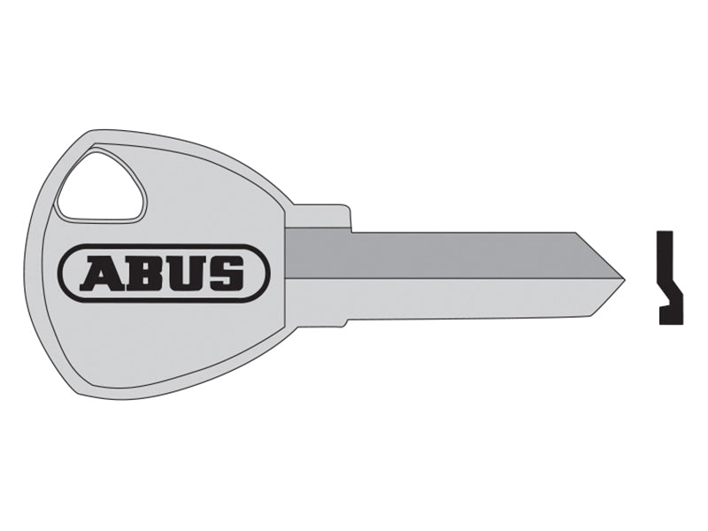ABUS KB02896 key blank for a specific old keyway in the 65 series family.