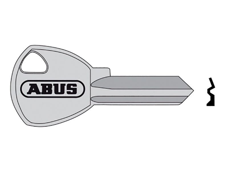 ABUS KB11406 key blank for a different modern keyway in the 65 series.