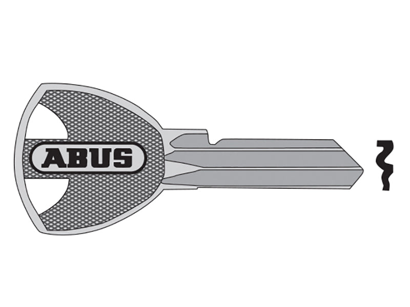 ABUS KB35491 key blank for a different key variation in the ABUS 55 series.