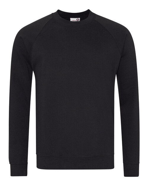 AWDis Academy Senior Academy Raglan Sweatshirt - AC001M