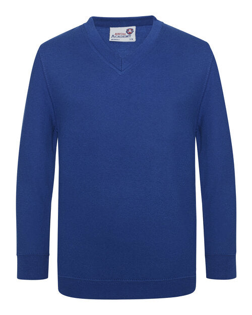 AWDis Academy Kids Academy V-Neck Sweatshirt - AC003B
