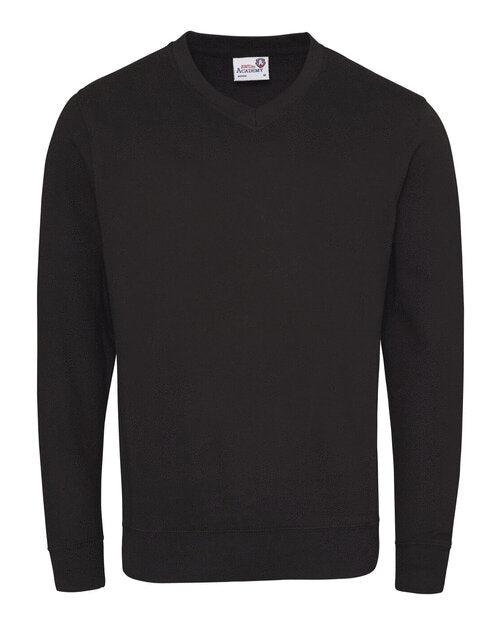 AWDis Academy Senior Academy V-Neck Sweatshirt - AC003M