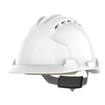 JSP EVO8 EN14052 Safety Helmet - Vented - White