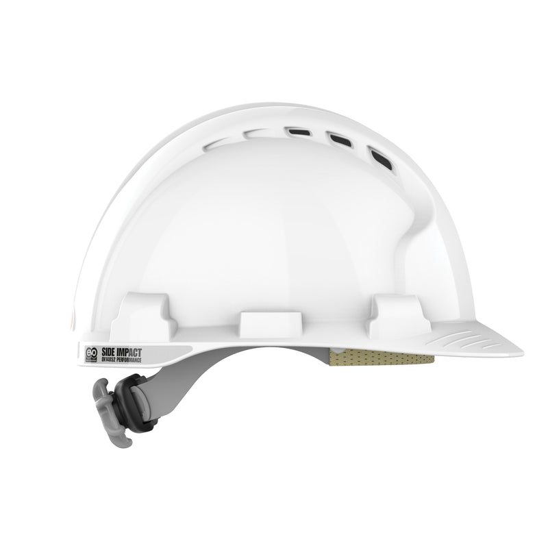JSP EVO8 EN14052 Safety Helmet - Vented - White