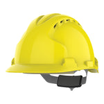 JSP EVO8 EN14052 Safety Helmet - Vented - Yellow - thumbnail 1