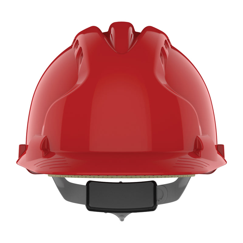 JSP EVO8 EN14052 Safety Helmet - Vented - Red