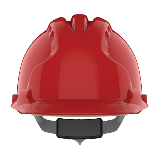 JSP EVO8 EN14052 Safety Helmet - Vented - Red