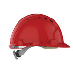 JSP EVO8 EN14052 Safety Helmet - Vented - Red - thumbnail 3
