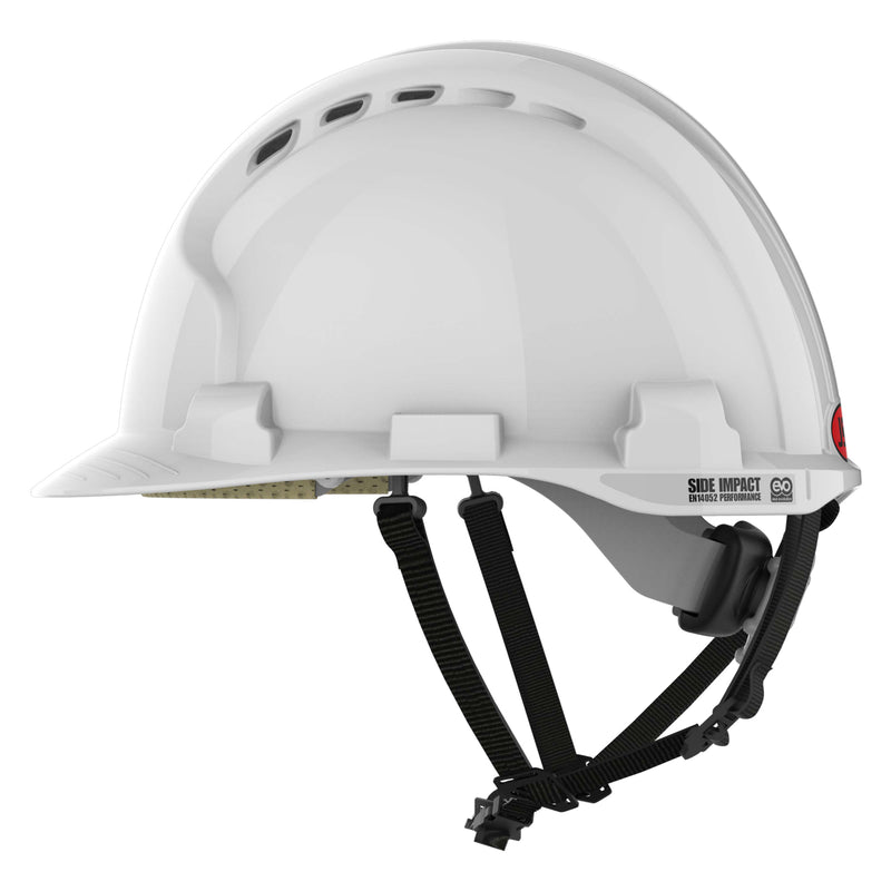JSP EVO8 Safety Helmet - Linesman - Vented - White