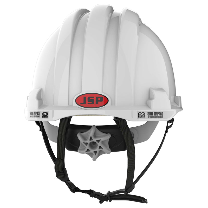JSP EVO8 Safety Helmet - Linesman - Vented - White