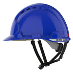 JSP EVO8 Safety Helmet - Linesman - Vented - Blue - thumbnail 3