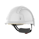 JSP EVOLite Safety Helmet - Wheel Ratchet - White - thumbnail 1