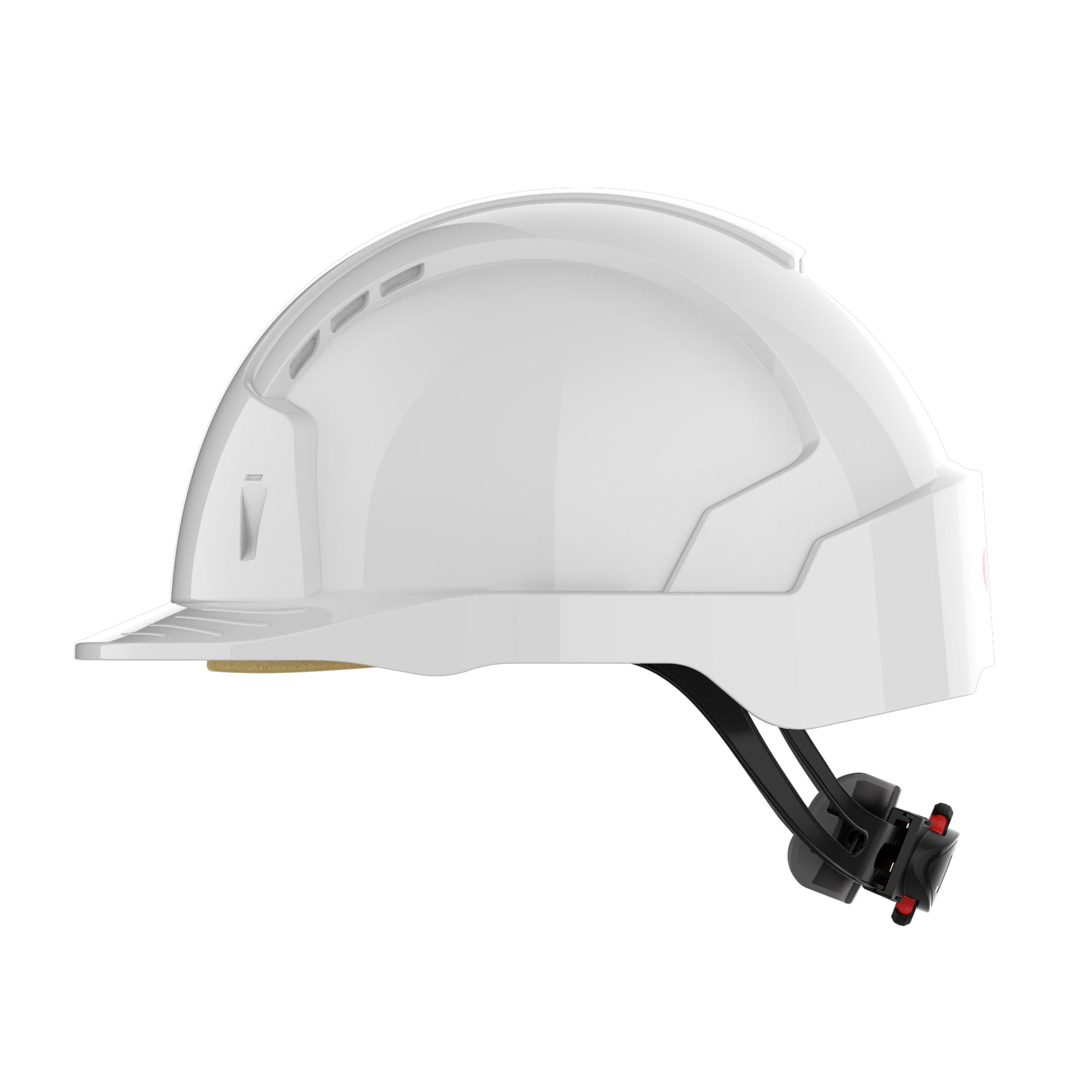 JSP EVOLite Safety Helmet - Wheel Ratchet - White