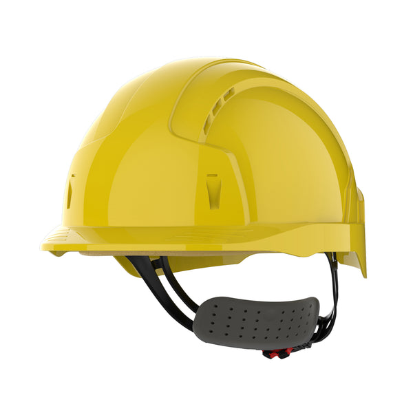 JSP EVOLite Safety Helmet - Wheel Ratchet - Yellow