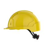 JSP EVOLite Safety Helmet - Wheel Ratchet - Yellow - thumbnail 3