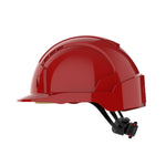 JSP EVOLite Safety Helmet - Wheel Ratchet - Red - thumbnail 3