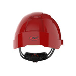 JSP EVOLite Safety Helmet - Wheel Ratchet - Red - thumbnail 4