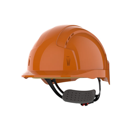 JSP EVOLite Safety Helmet - Wheel Ratchet - Orange