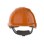 JSP EVOLite Safety Helmet - Wheel Ratchet - Orange - thumbnail 2