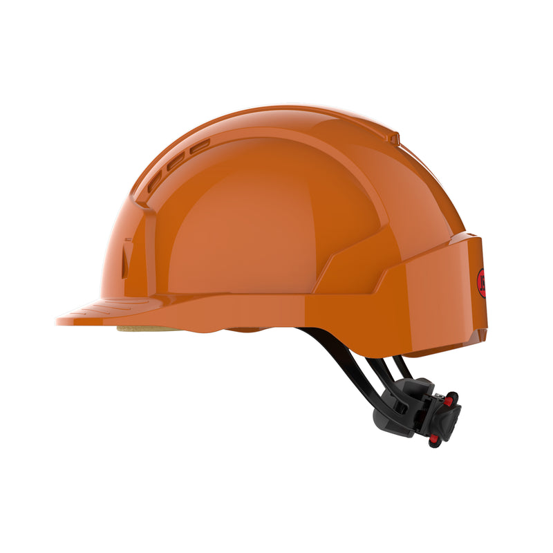 JSP EVOLite Safety Helmet - Wheel Ratchet - Orange