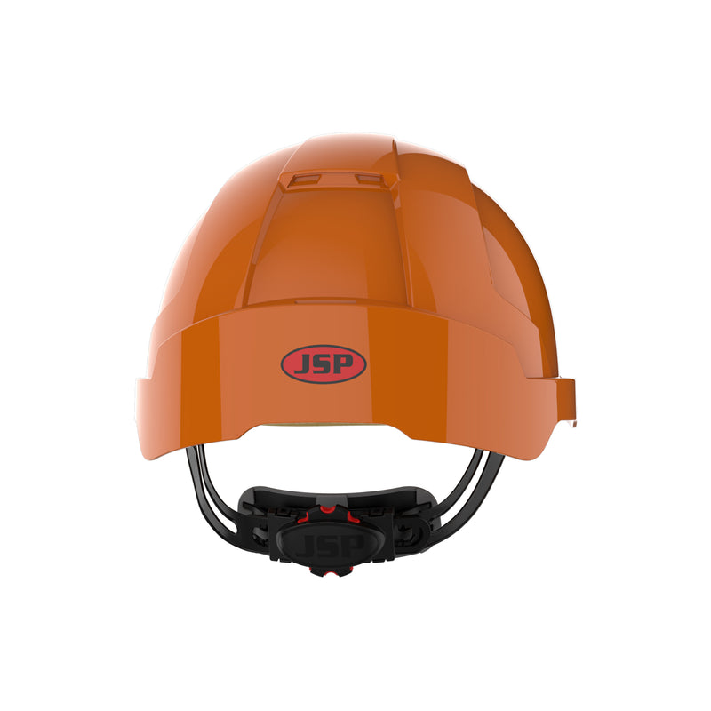 JSP EVOLite Safety Helmet - Wheel Ratchet - Orange