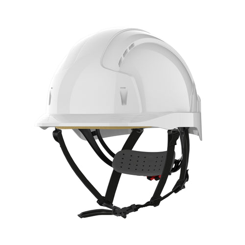 JSP EVOLite Linesman Safety Helmet - Wheel Ratchet - White