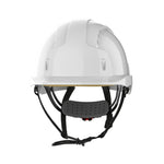 JSP EVOLite Linesman Safety Helmet - Wheel Ratchet - White - thumbnail 2