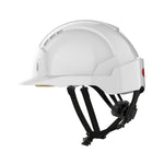 JSP EVOLite Linesman Safety Helmet - Wheel Ratchet - White - thumbnail 3