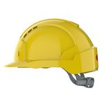 JSP EVOLite Safety Helmet - Slip Ratchet - Vented - Yellow - thumbnail 3