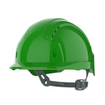 JSP EVOLite Safety Helmet - Slip Ratchet - Vented - Green - thumbnail 1