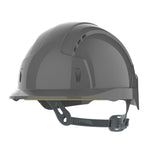 JSP EVOLite Safety Helmet - Slip Ratchet - Vented - Grey - thumbnail 1