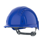 JSP EVOLite Safety Helmet - Slip Ratchet - Vented - Blue - thumbnail 1